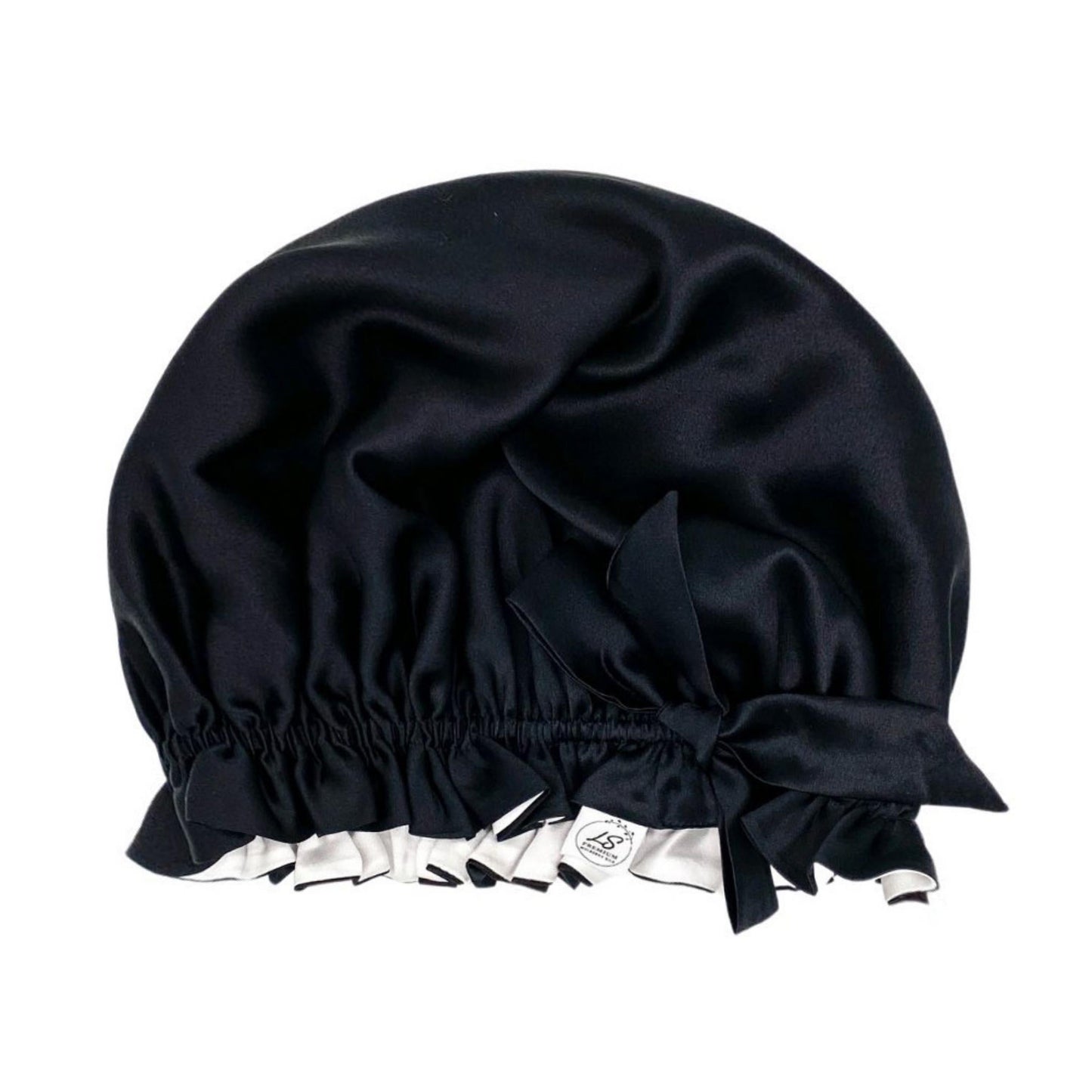 Double Layer Women Silk Hair Bonnet 100% Mulberry Silk - Pink - Medium to Large - Lovesilk.co.nz