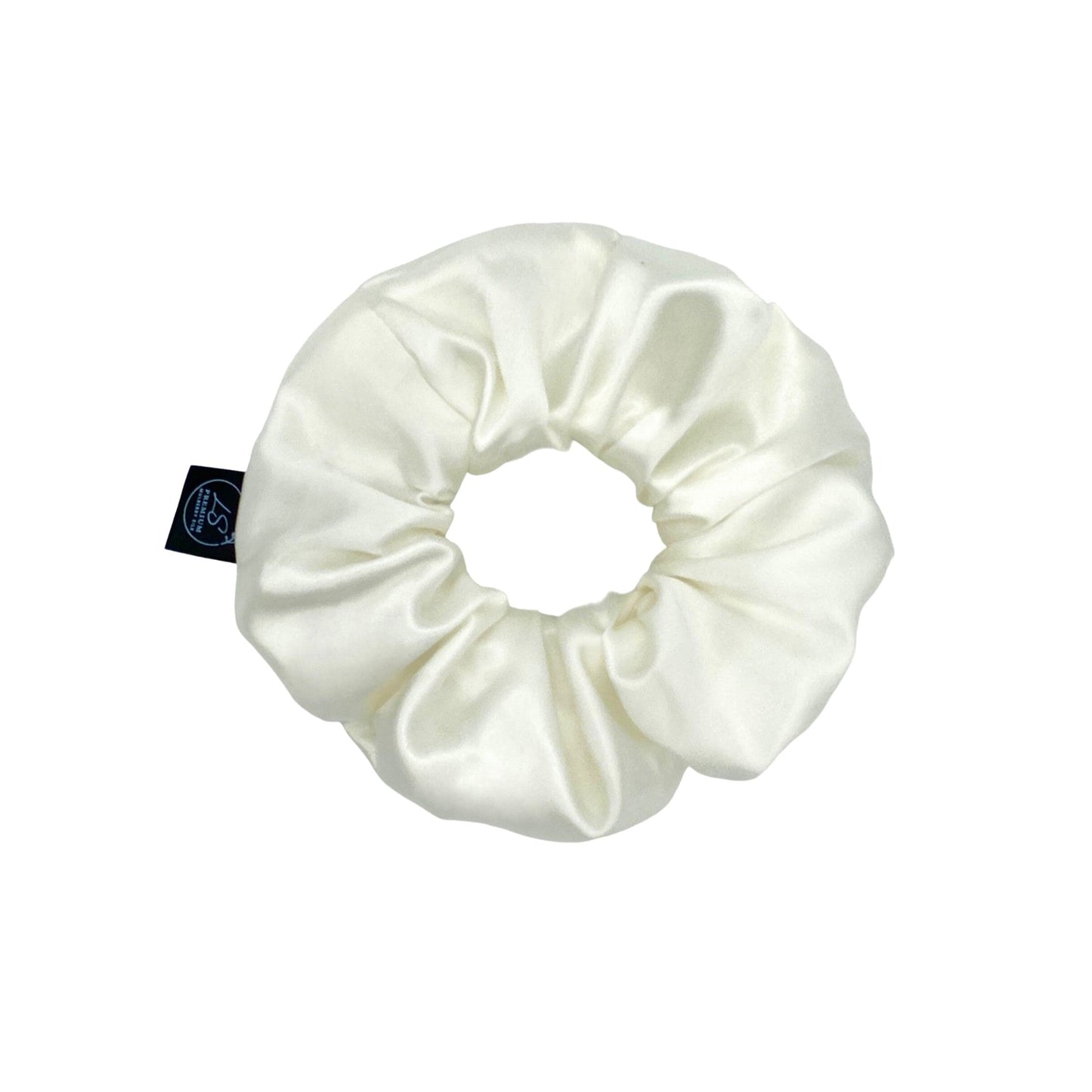Premium Mulberry Silk Scrunchie - Champagne Gold - Extra Large - Lovesilk.co.nz