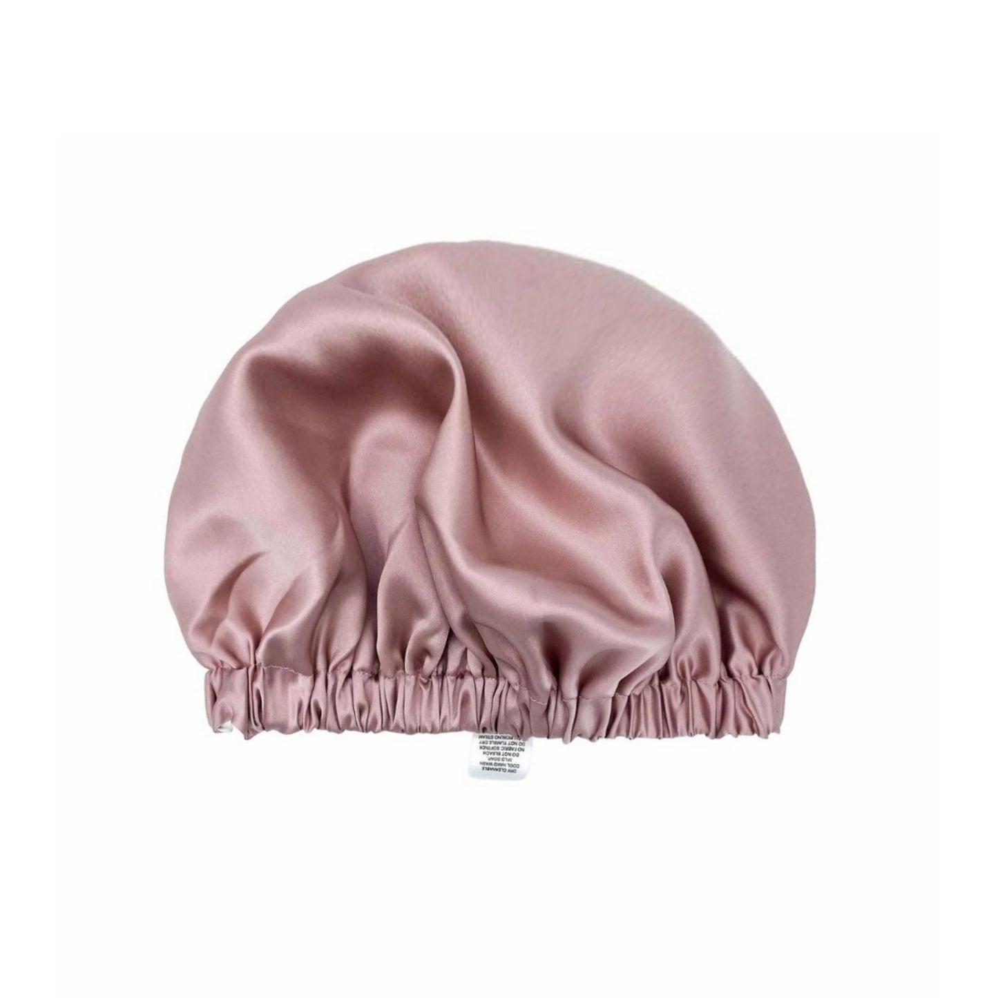 Double Layer Mulberry Silk Bonnet Hair Bonnet - Silver - Medium to Small - Lovesilk.co.nz