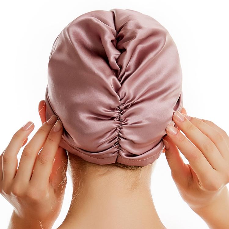 Silk Sleep Cap for Women Hair Care Natural Silk Night Bonnet - LOVESILK NZ