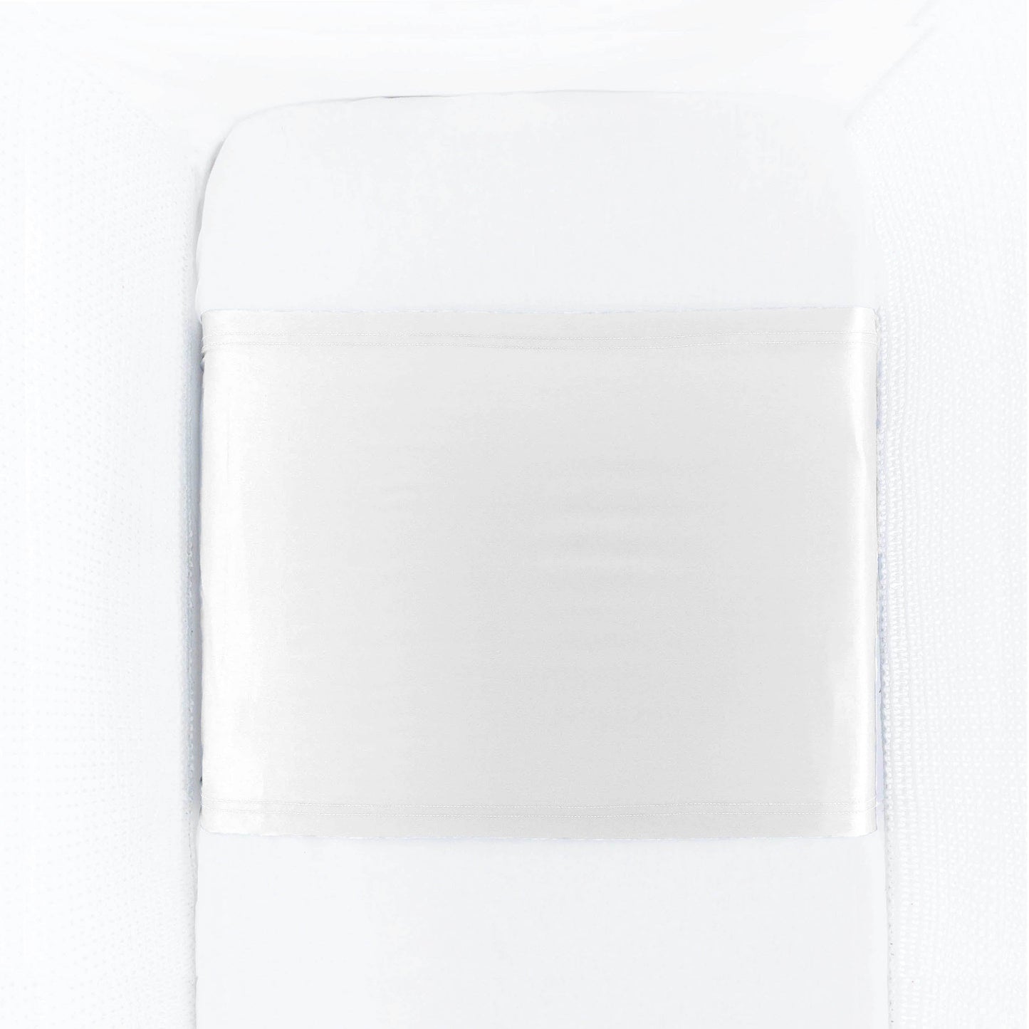 Silk Cot & Bassinet Sleeve 100% Pure Mulberry Silk Slip for Baby Cribs - Sky Blue