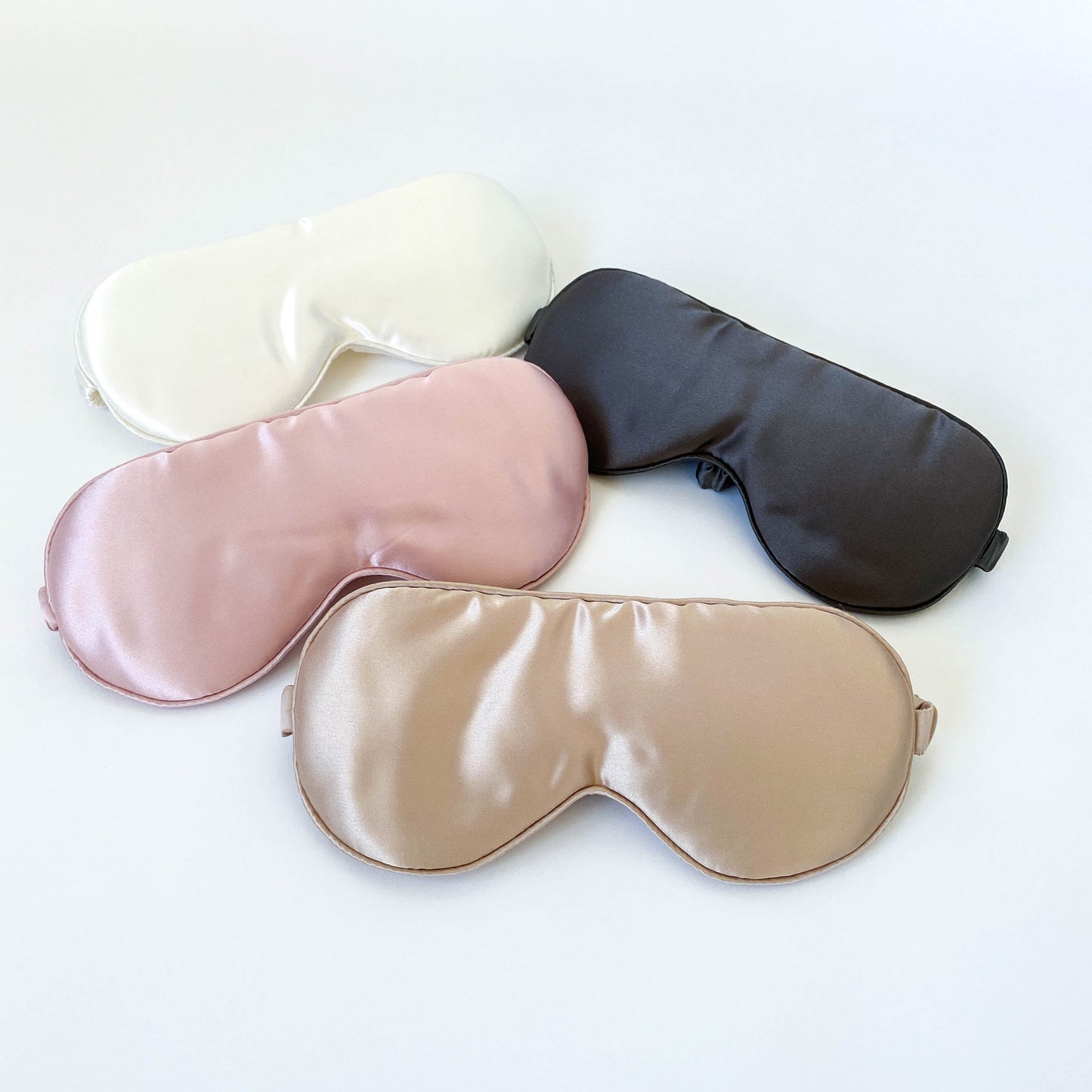 Silk Sleep Eyemask - Grey - LOVESILK NZ