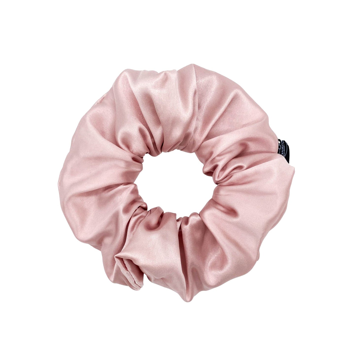 Premium Mulberry Silk Scrunchie - White - Extra Large - Lovesilk.co.nz