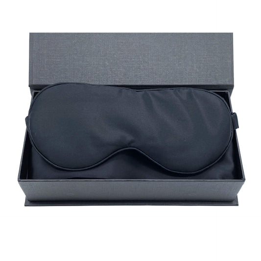 The Pure Silk Sleep Set - Black - Lovesilk.co.nz