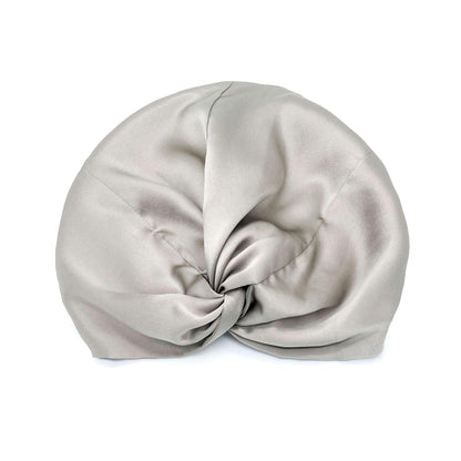 Silk Sleep Cap for Women Hair Care Natural Silk Double Layer Bonnet - Champagne Gold - One Size Fits Most - Lovesilk.co.nz