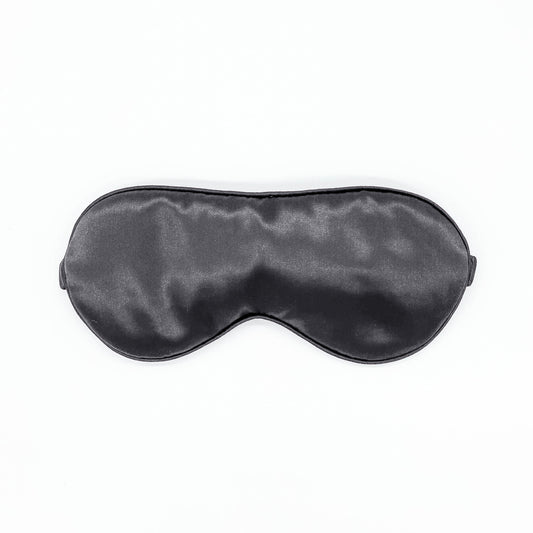 Silk Sleep Eye Mask - Grey - Lovesilk.co.nz