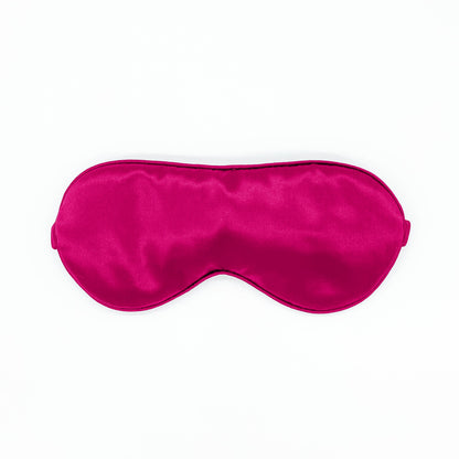 Silk Sleep Eye Mask - White - Lovesilk.co.nz