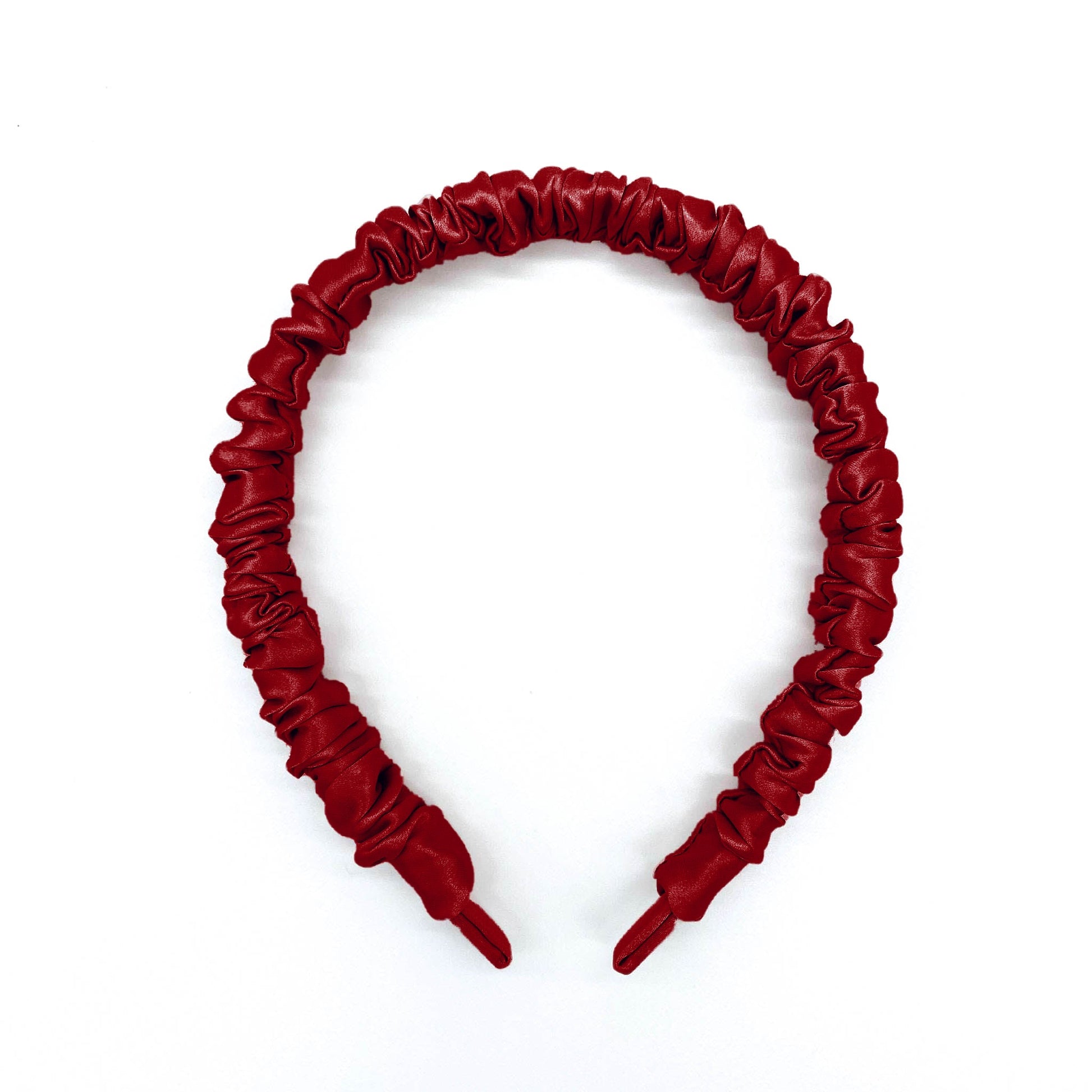 100% Mulberry Silk Scrunchie Headband - Pink - Lovesilk.co.nz